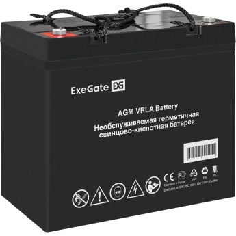 Аккумуляторная батарея EXEGATE DTM 1275L болт М6