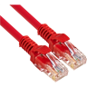 Патч-корд EXEGATE UTP-RJ45-RJ45-C6-1M-RD, 1 м, красный EX297189RUS